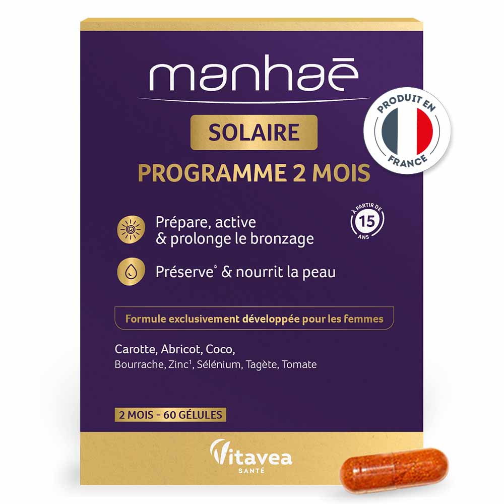 Manhaé Solare cura di 2 mesi 60 capsule