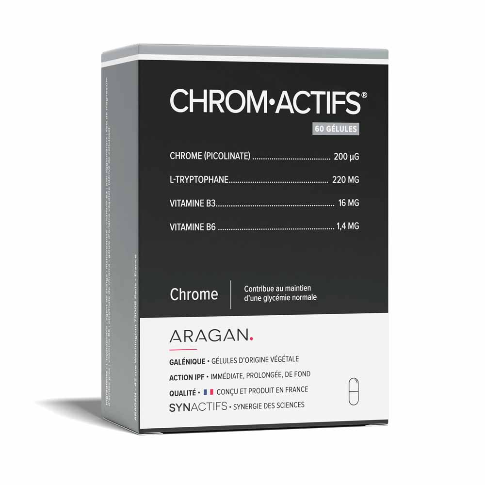 Aragan Synactifs ChromActifs 60 capsule