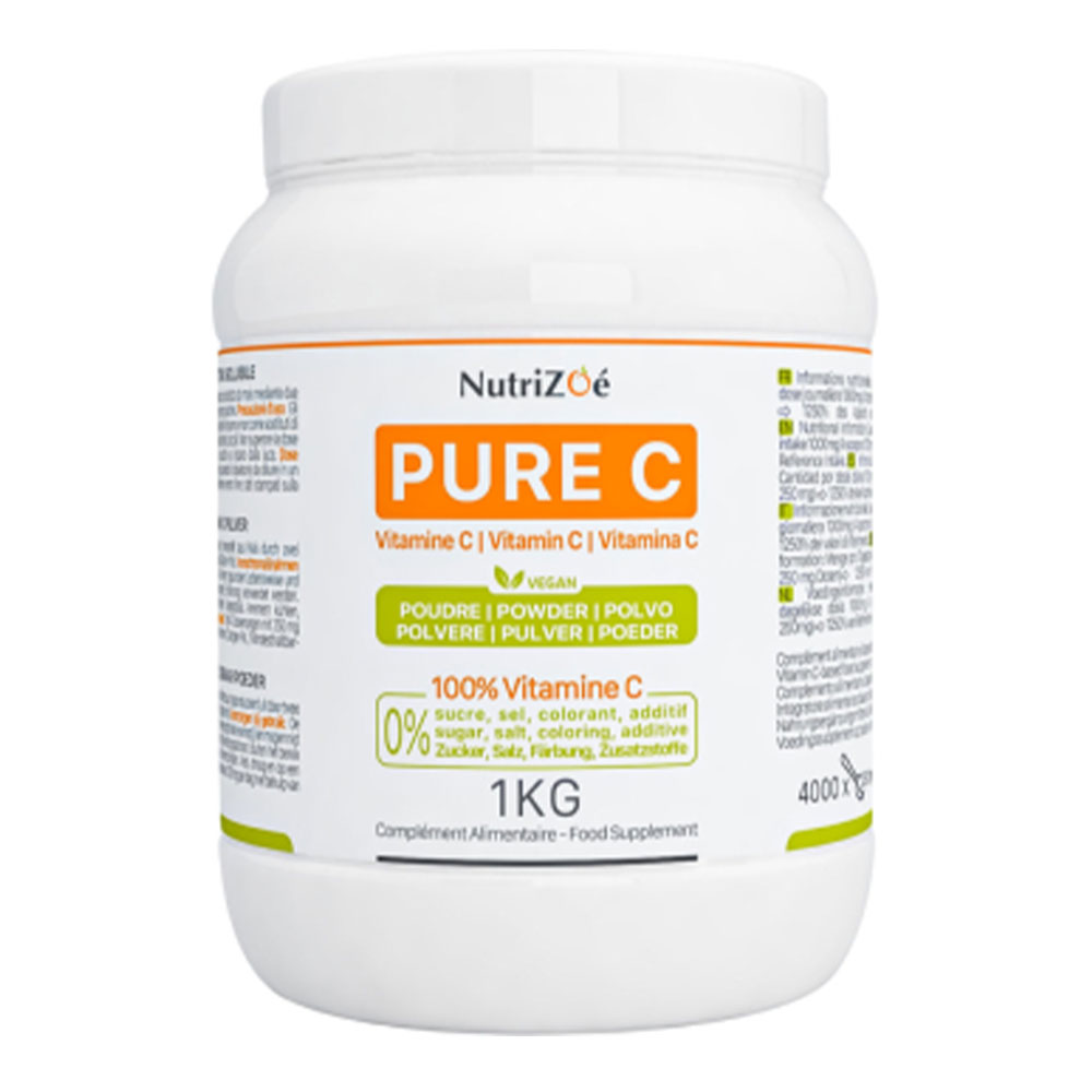 NutriZoé Pure C 100% vitamina C 1 kg