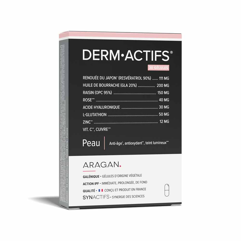 Aragan Synactifs Dermattivi La pelle 30 capsule