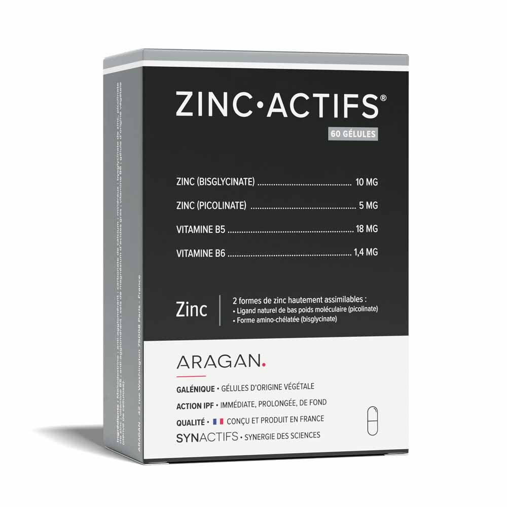 Aragan Synactifs ZincActifs 60 capsule