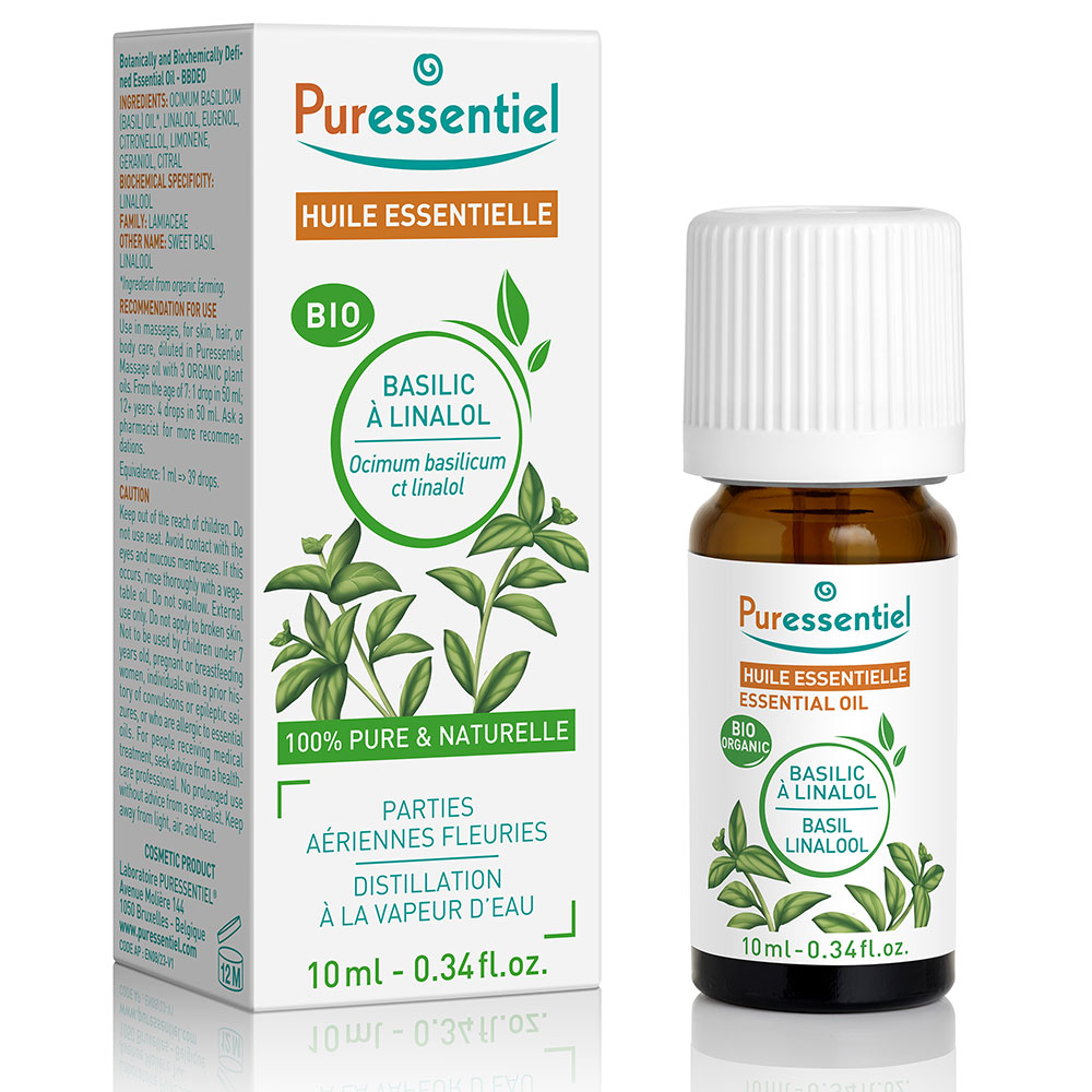 Puressentiel Oli essenziali Basilic A Linalol Bio 10ml