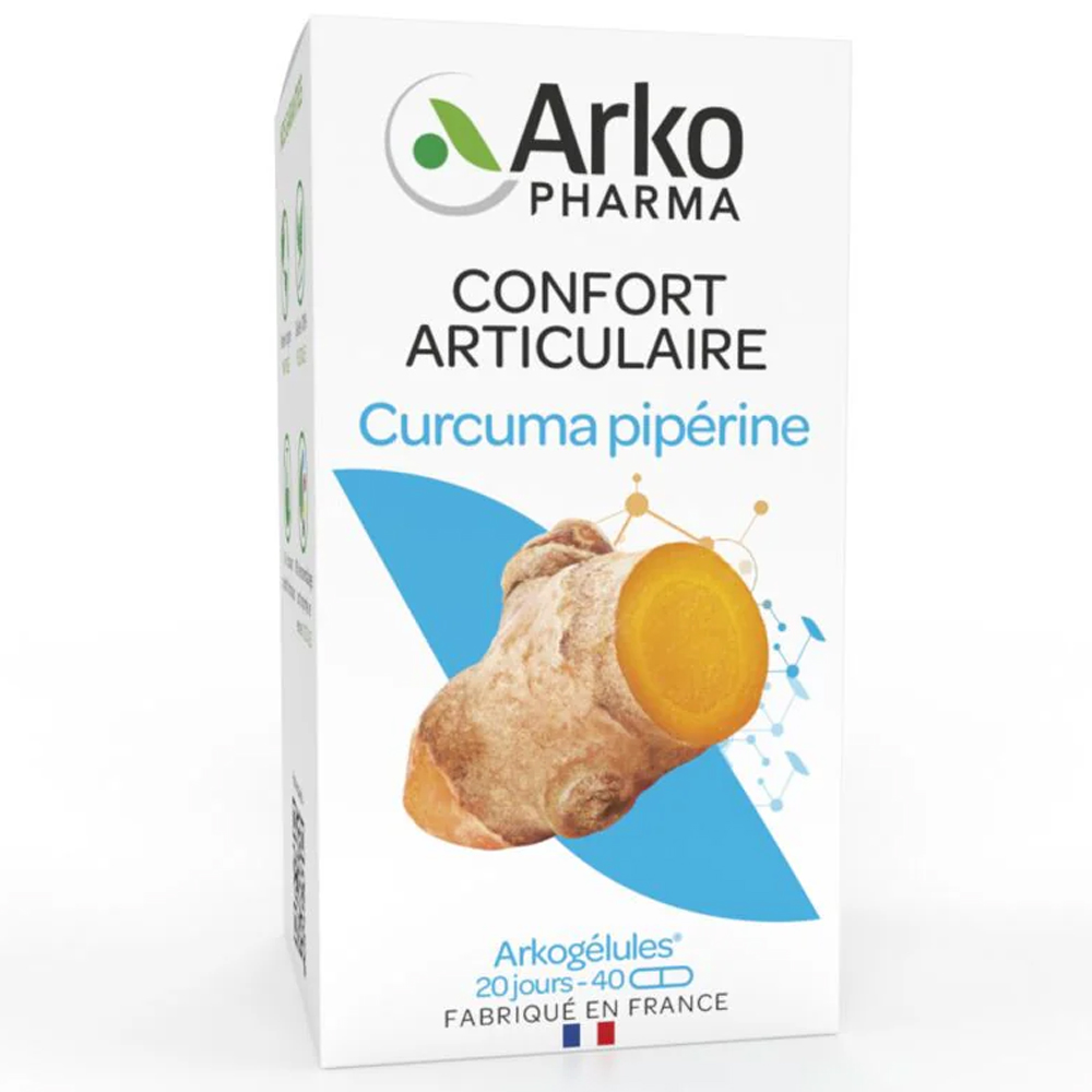 Arkopharma Arkocapsule Confort Articulaire Curcuma Piperina 40 Capsule