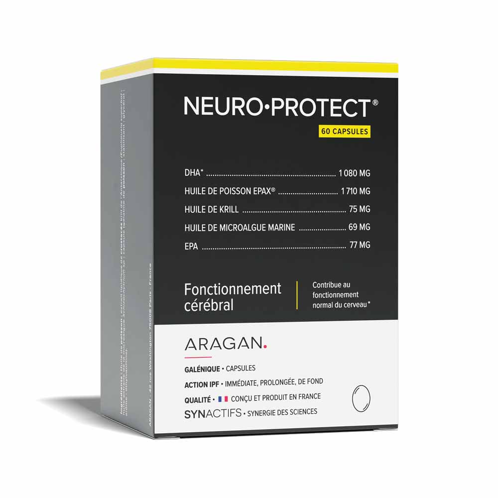Aragan Synactifs Neuroprotezione Funzione cerebrale 60 Capsule