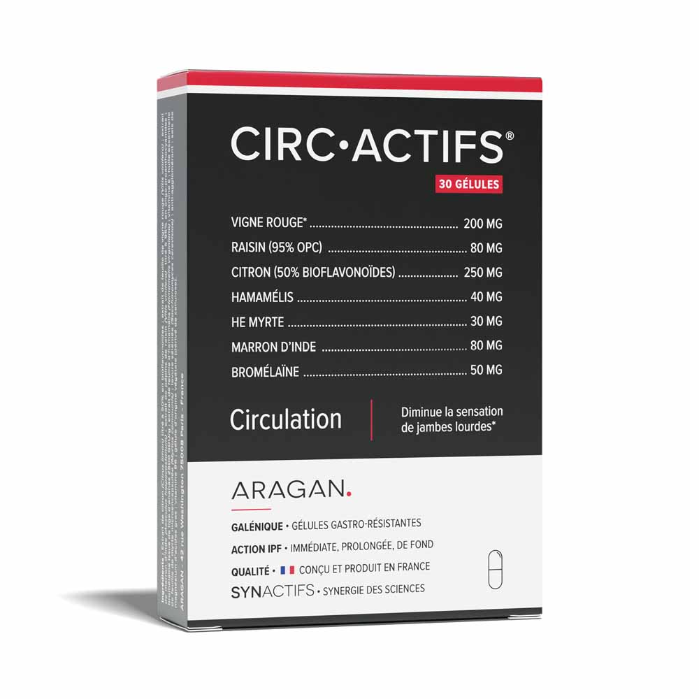 Aragan Synactifs CircActifs per la circolazione 30 capsule