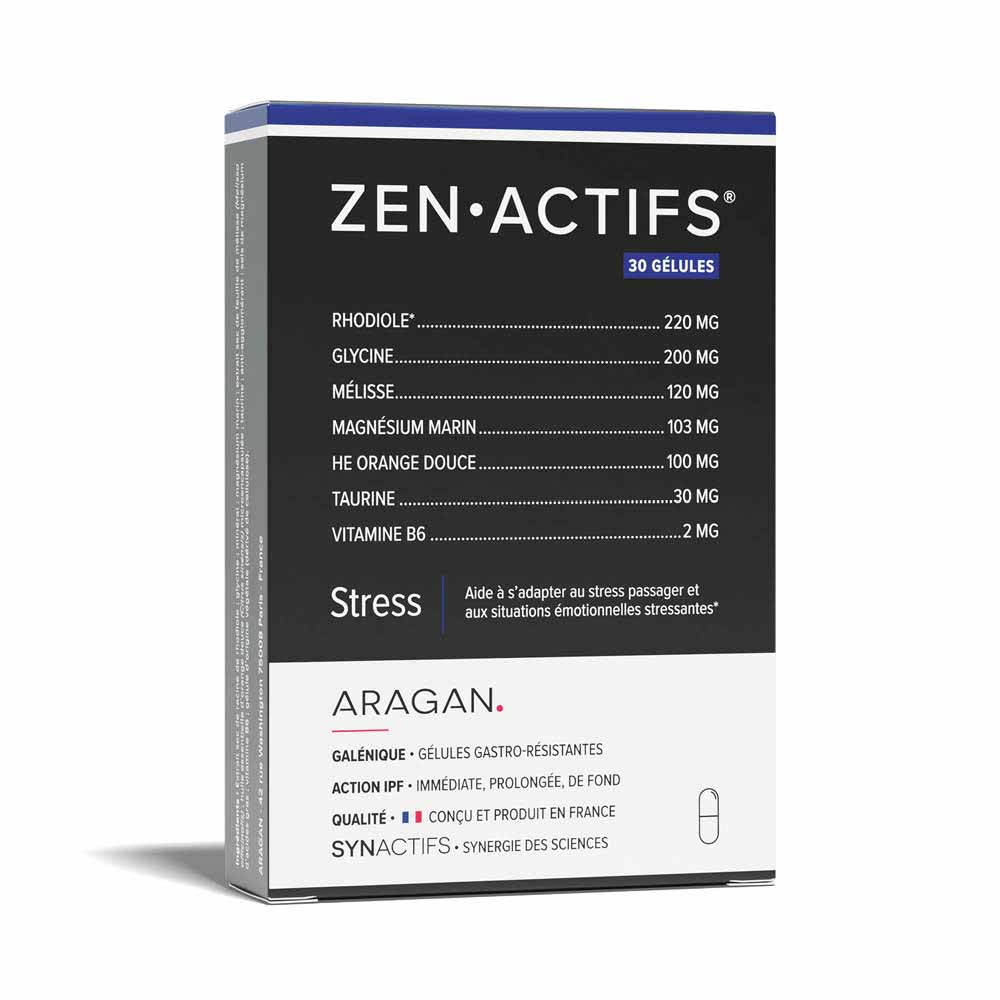 Aragan Synactifs Zenactifs per gestire lo stress 30 geluli