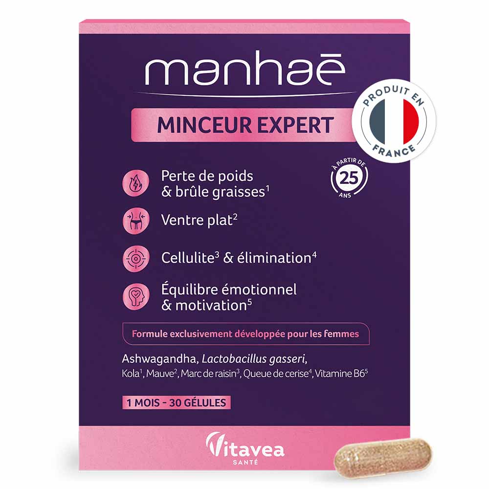 Manhaé Minceur expert 30 capsule