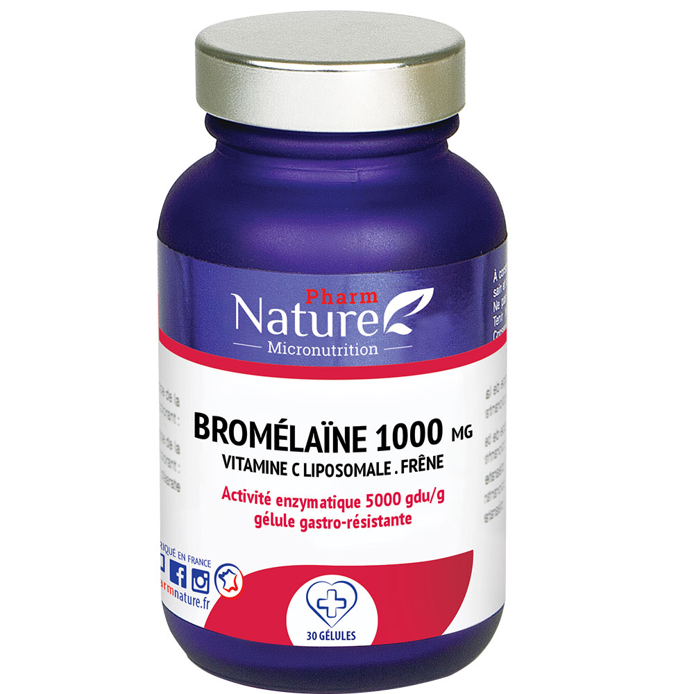 Kersiens Bromelina 1000 MG 30 capsule