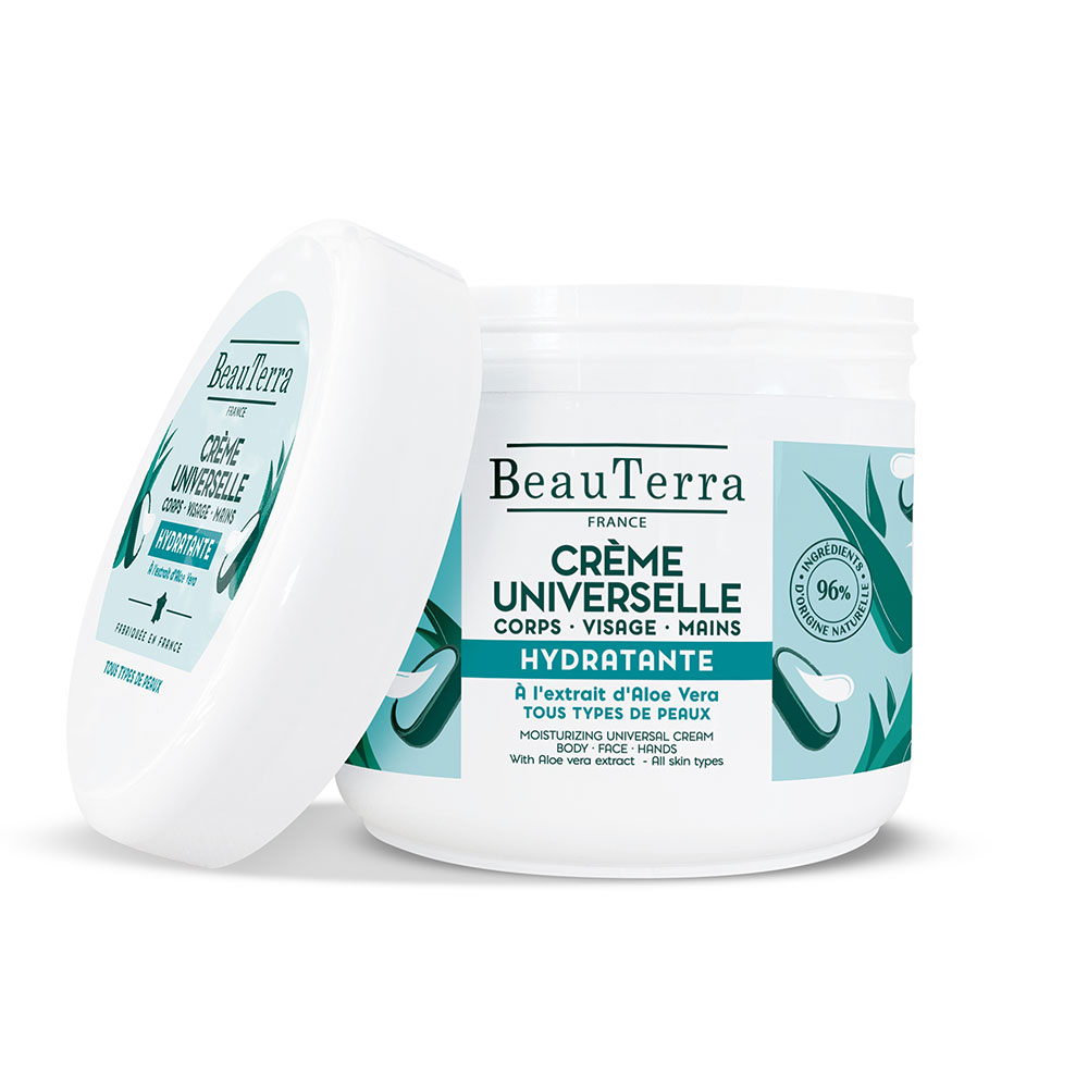 Beauterra Crema Universale Idratante Aloe Vera 400 ml