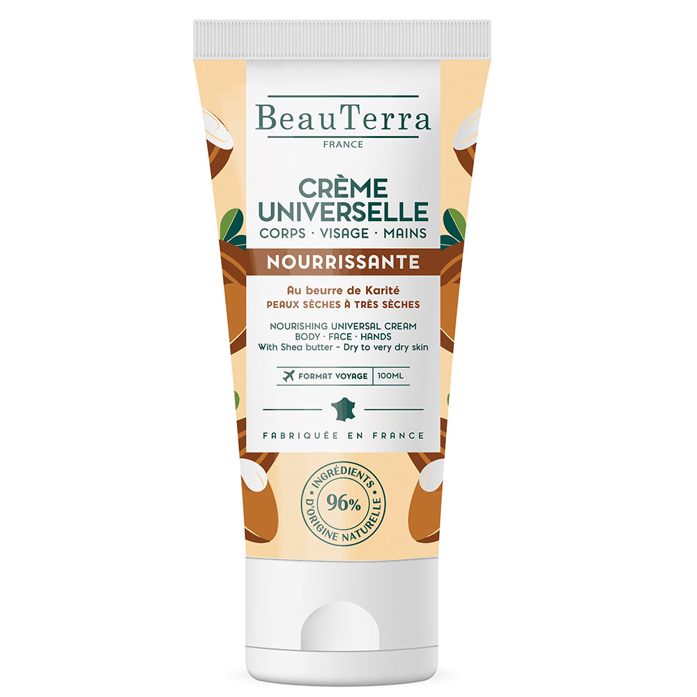 Beauterra Crema Universale Nutriente Burro di Karité 100ml