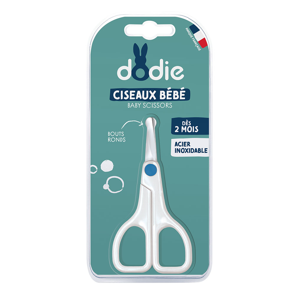 Dodie Forbici per unghie per bebé lame arrotondate dai 2 mesi