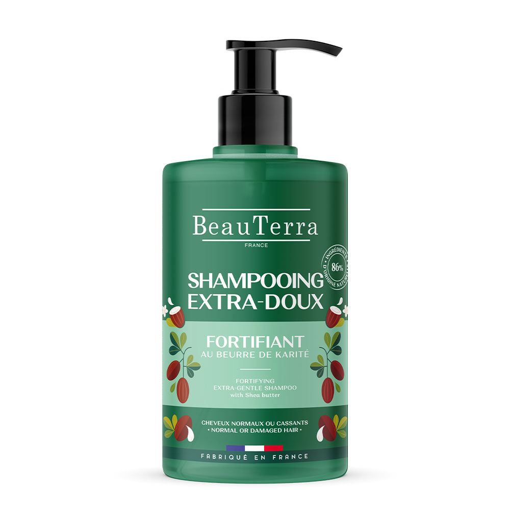 Beauterra Shampoo Extra Delicato Le Fortifiant Cheveux Normaux ou Cassants 750ml