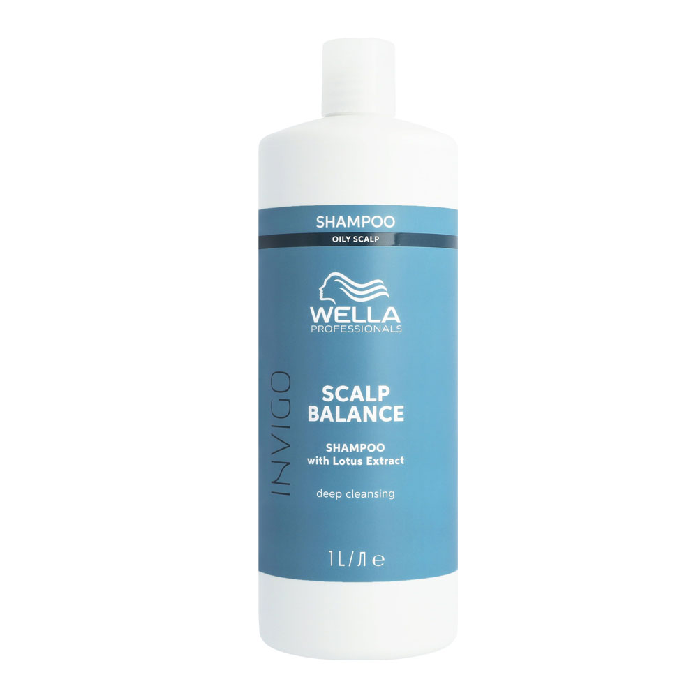 Wella Professionals Invigo Balance Shampoo purificante Cheveux Gras 1L