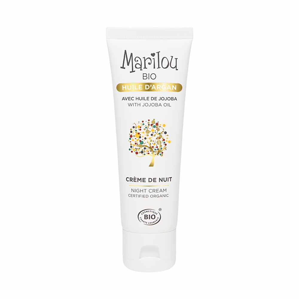 Marilou Bio Olio d'Argan Crema Notte Pelle da normale a secca 50ml