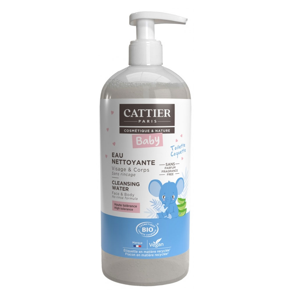 Cattier Bebè Acqua Micellare Detergente Bio 500ml