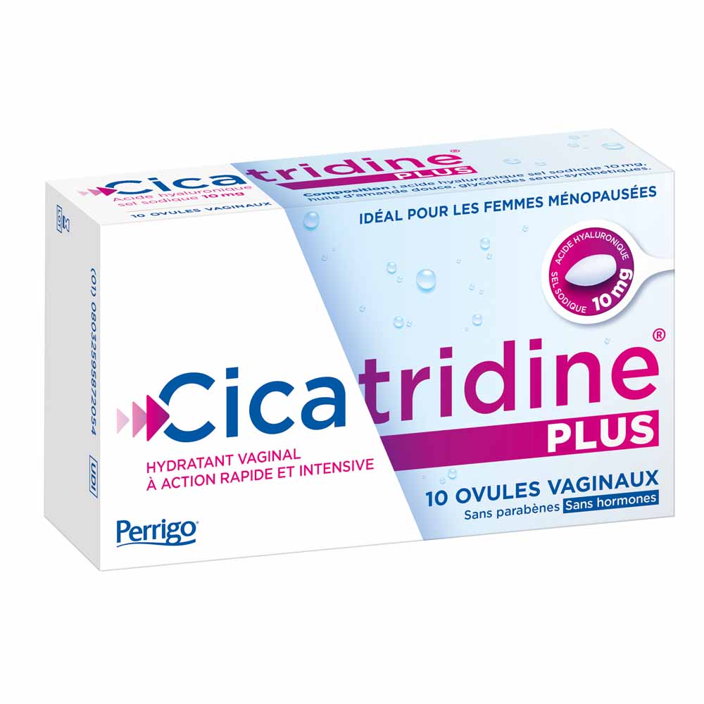 Cicatridine ovuli vaginali Plus azione rapida idratante x10