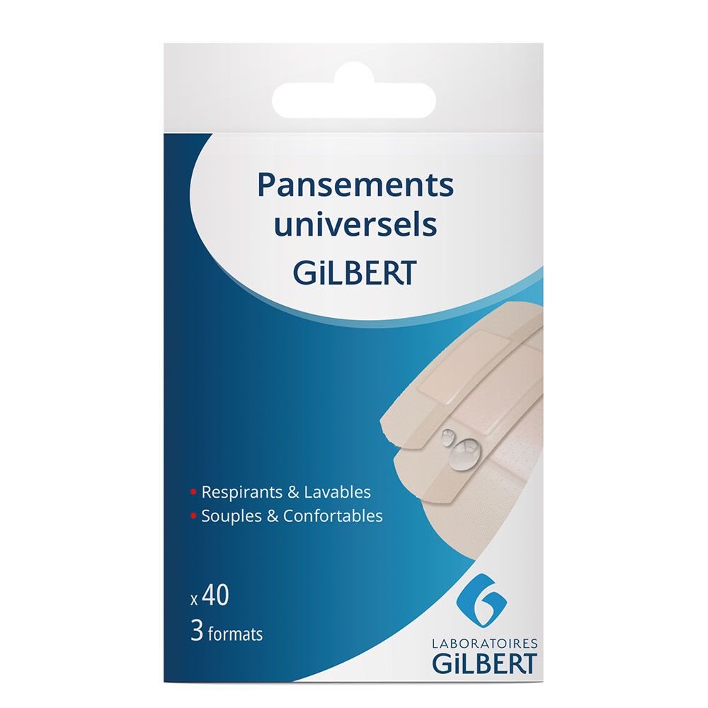 Gilbert Medicazioni universali 3 formati x40