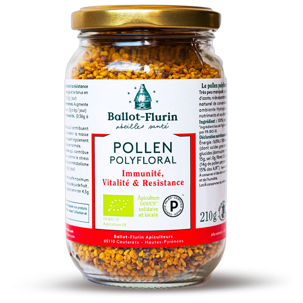Ballot-Flurin Polline poliflorale Bio 210g