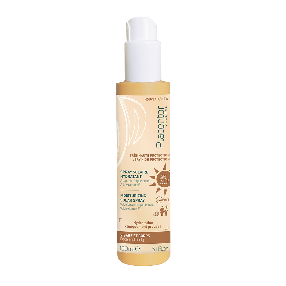 Placentor Végétal Spray solare idratante SPF 50 150 ml
