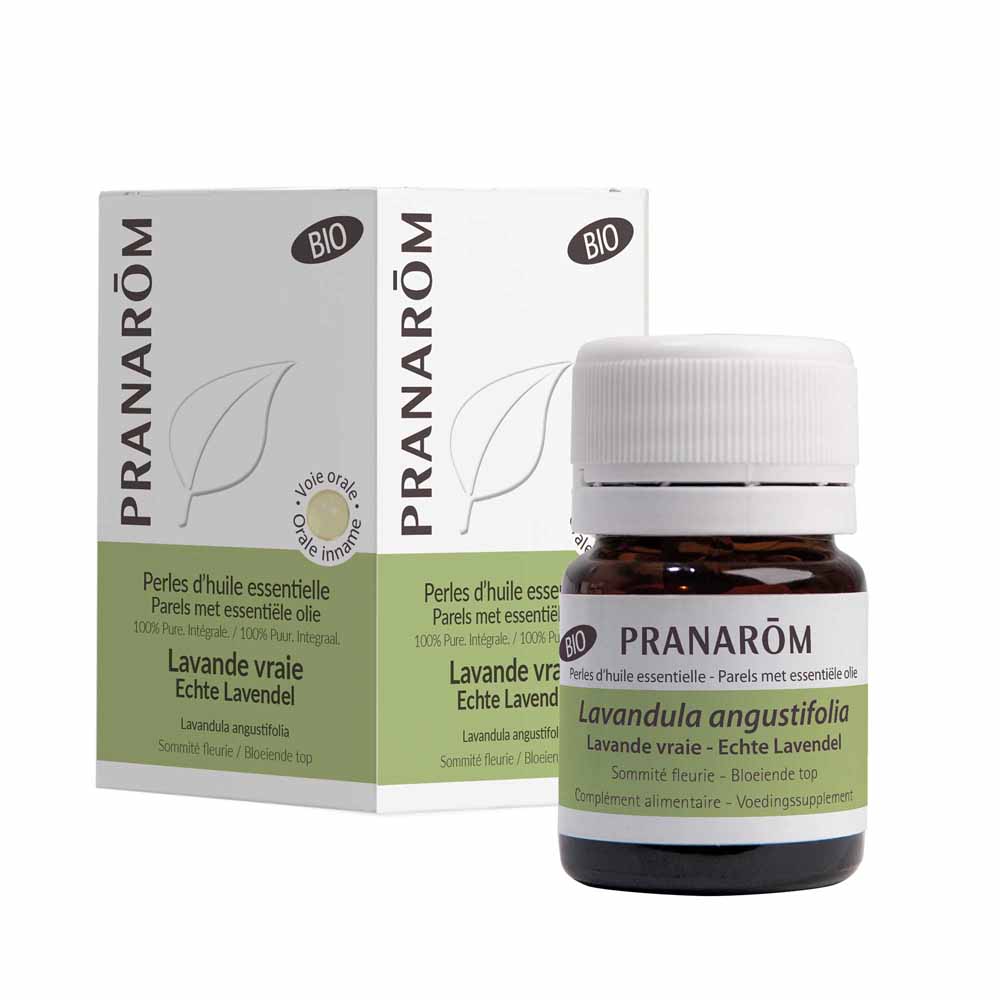 Pranarôm Oli Essenziali Di lavanda bio 60 perle