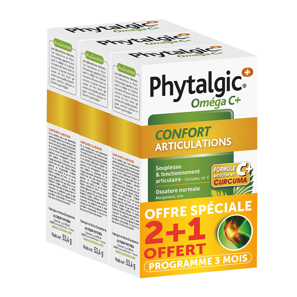 Phytea Phytalgic Benessere articolazioni con omega 3 3x60 capsule