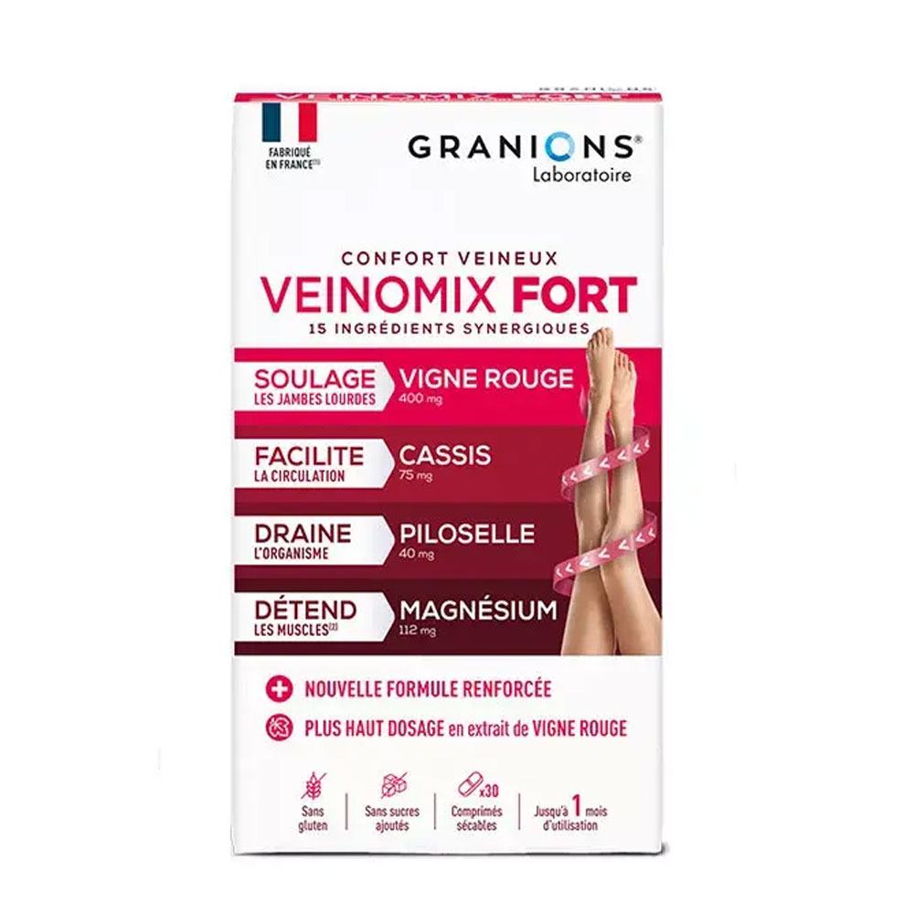 Granions Veinomix Fort Comfort venoso 30 capsule