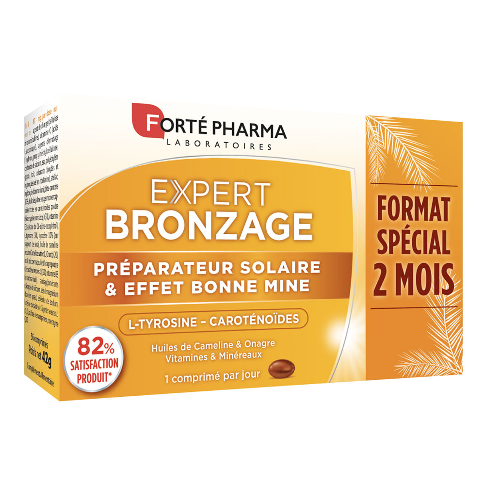 Forté Pharma Sun Expert Expert abbronzatura preparazione all'abbronzatura 56 compresse