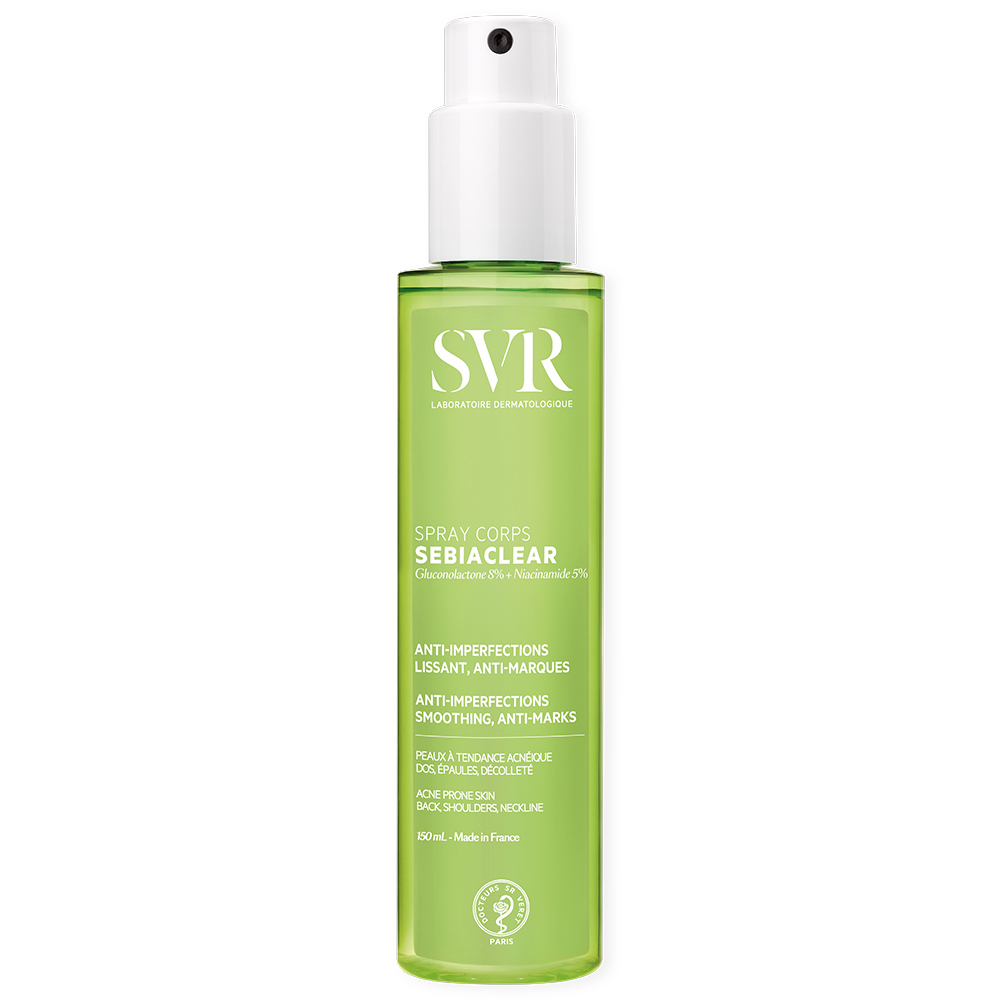 Svr Sebiaclear Spray corpo anti-imperfezioni, levigante, anti-segni 150 ml