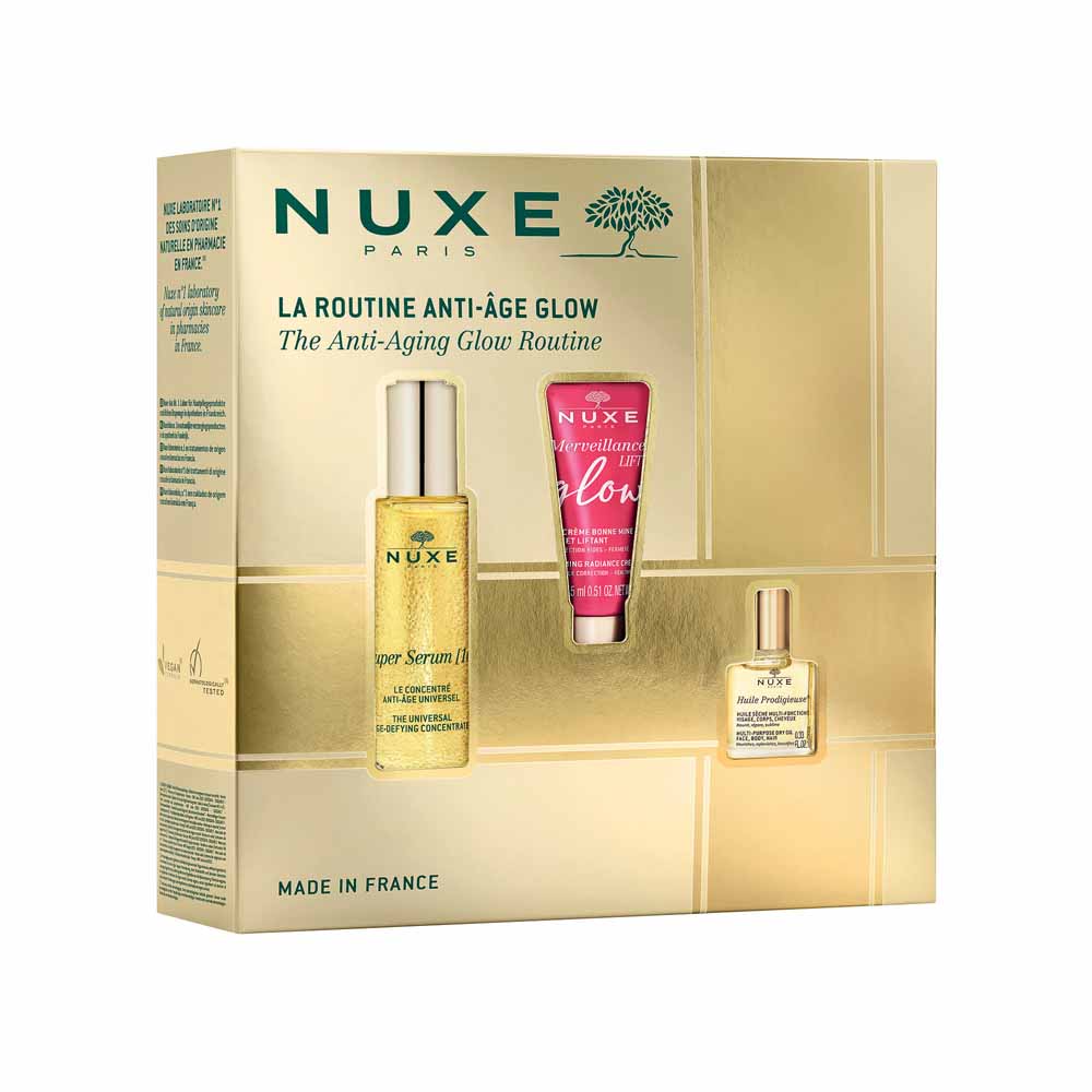 Nuxe Super Serum [10] Cofanetto per la routine anti-invecchiamento Glow 50ml+5ml