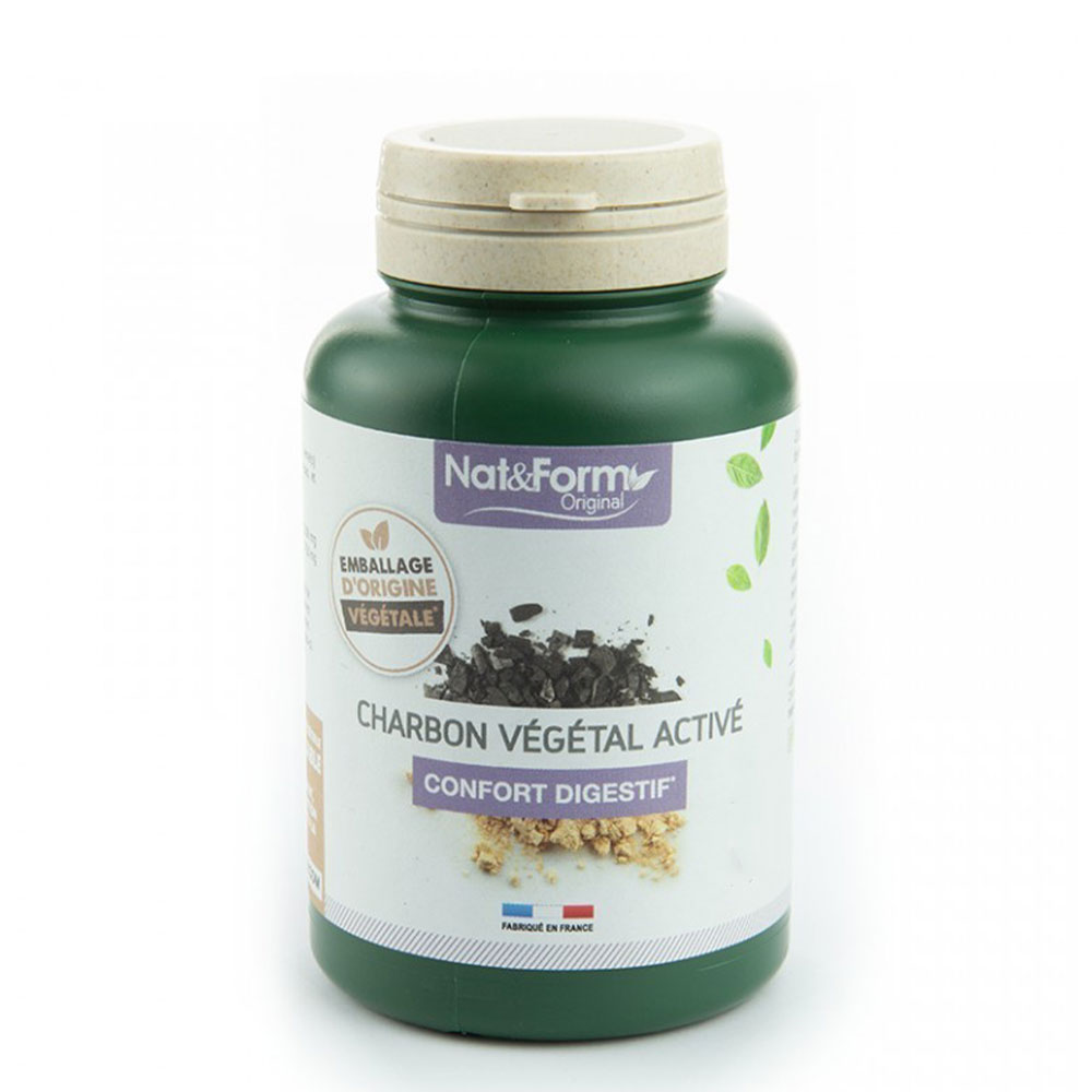 Nat&Form Carbone vegetale attivato 120 capsule