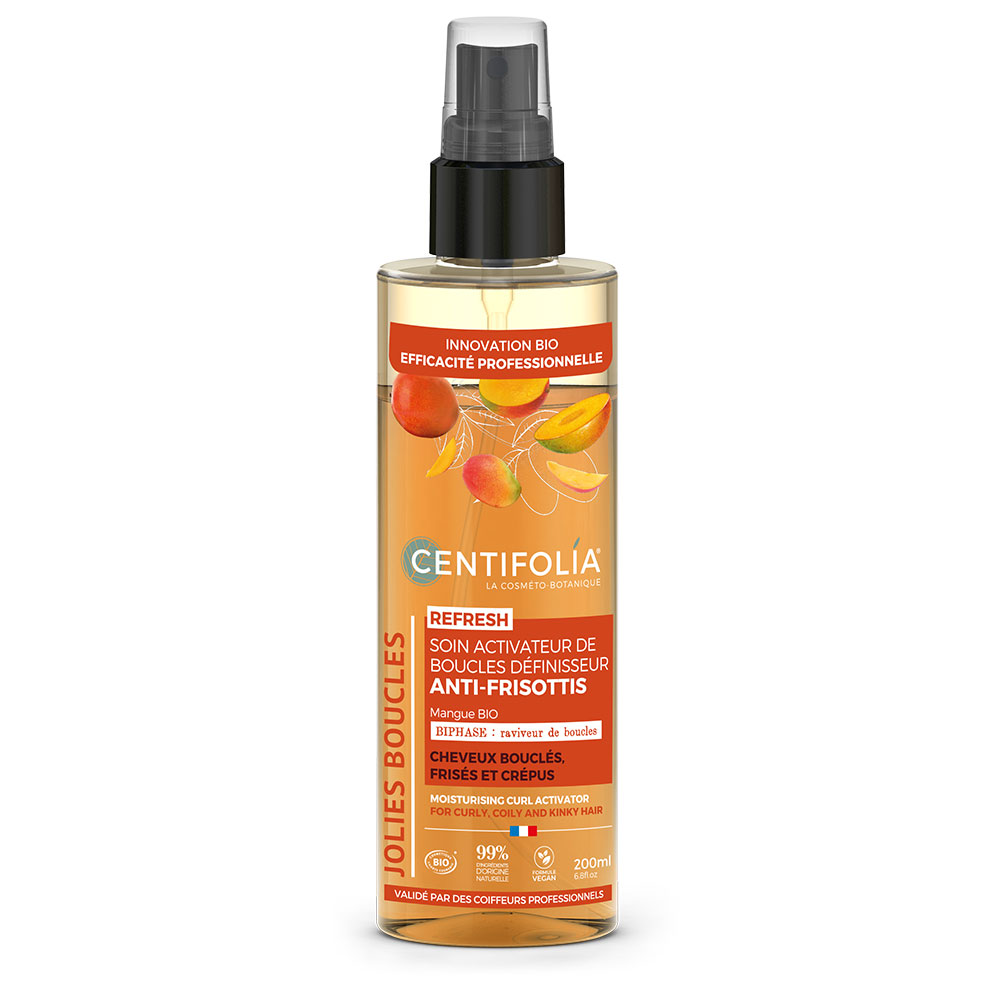 Centifolia Trattamento attivatore di ricci definente anti-crespo per capelli ricci, mossi e crespi 200 ml