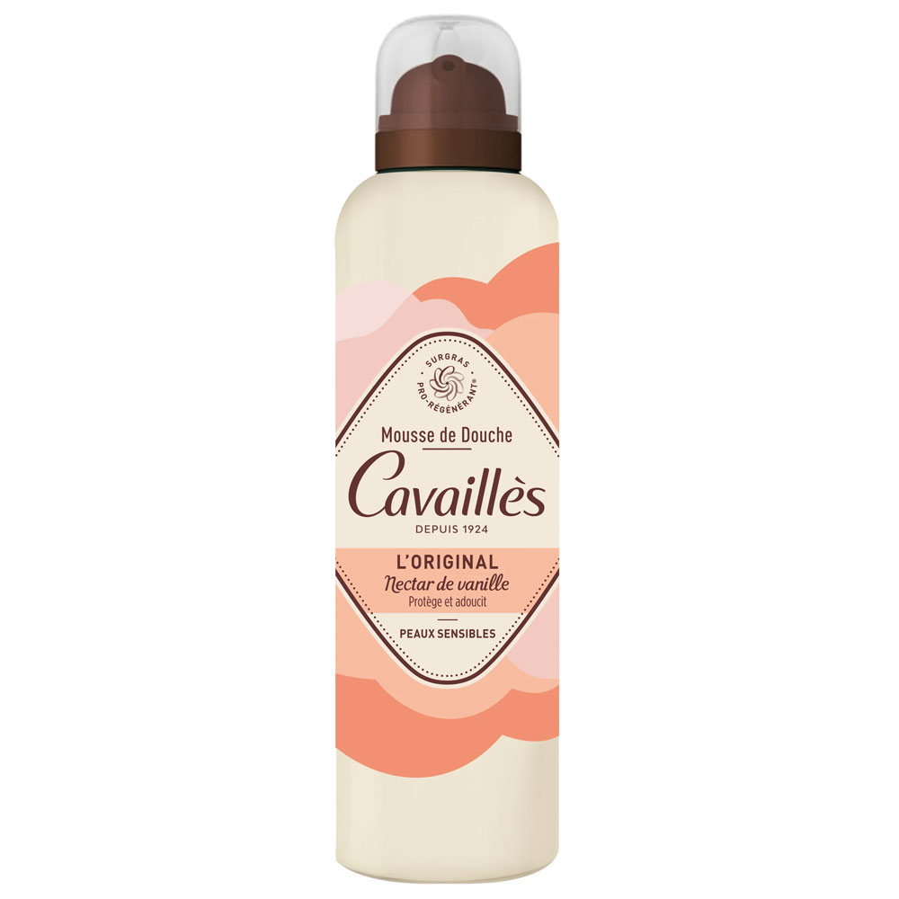 Cavaillès Surgras Pro-rigenerante Nettare di Vaniglia Doccia Mousse 200 ml