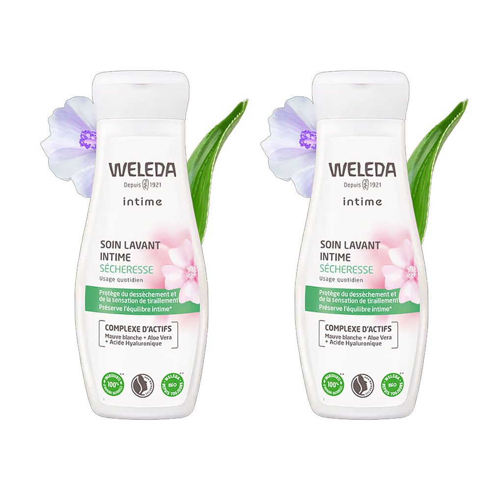 Weleda Igiene intima Trattamento per la secchezza intima 2x200ml