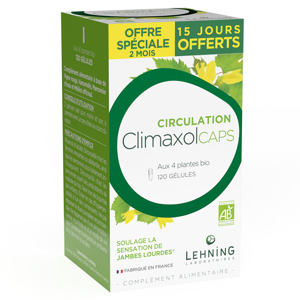 Lehning Circolazione Climaxolcaps 120 capsule