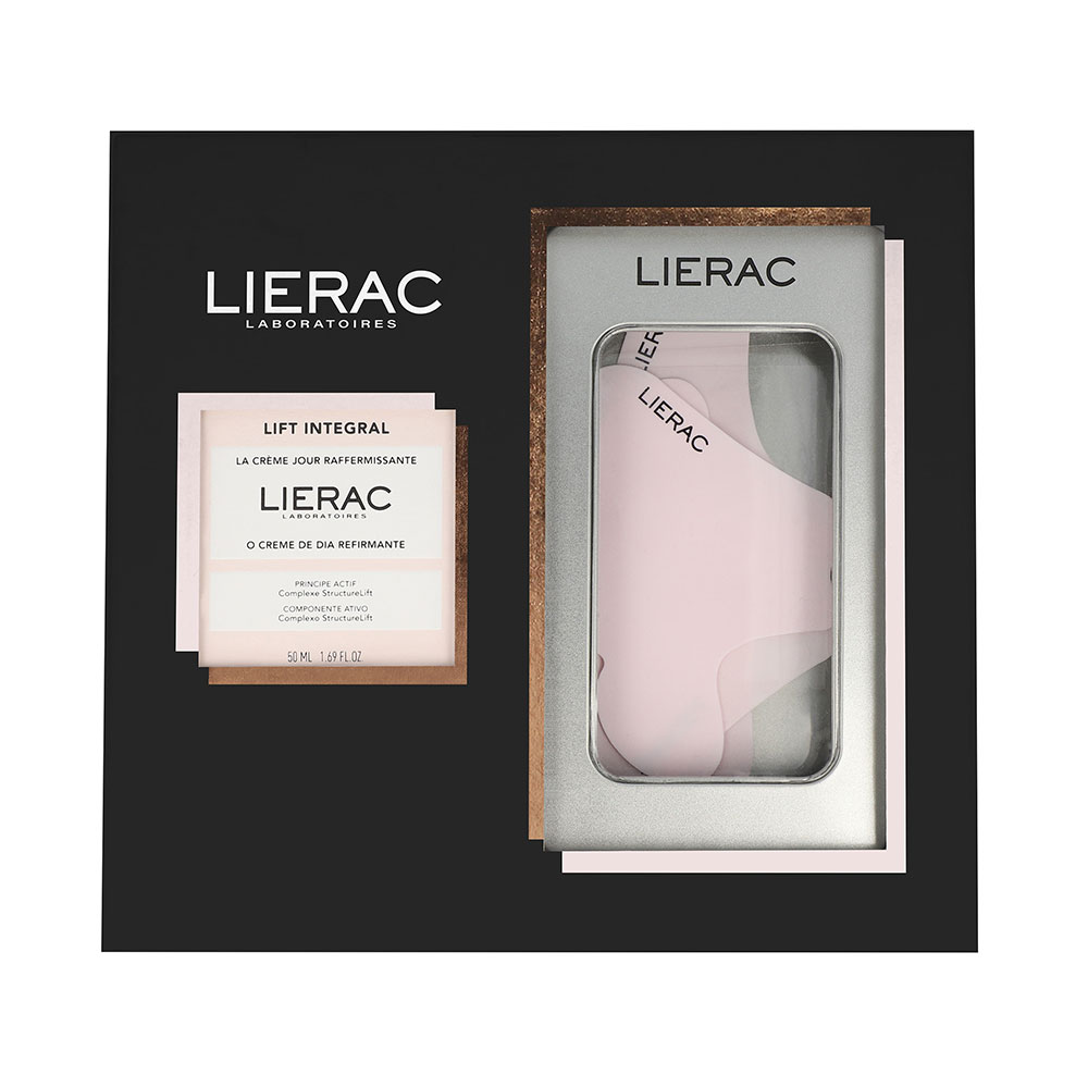 Lierac Lift Integral Crema da giorno anti-età 50 ml + Cofanetto di cerotti riutilizzabili Pelli mature