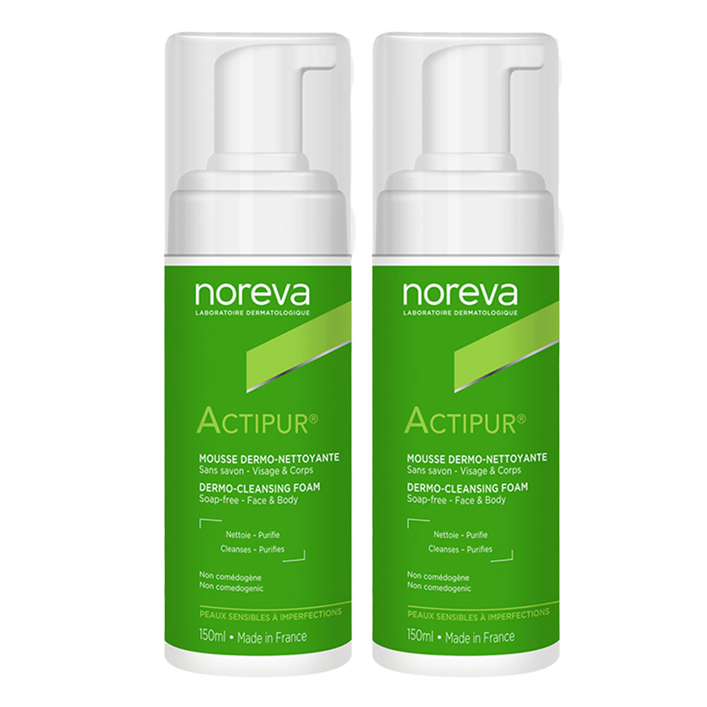Noreva Actipur Schiuma dermopurificante 2x150ml