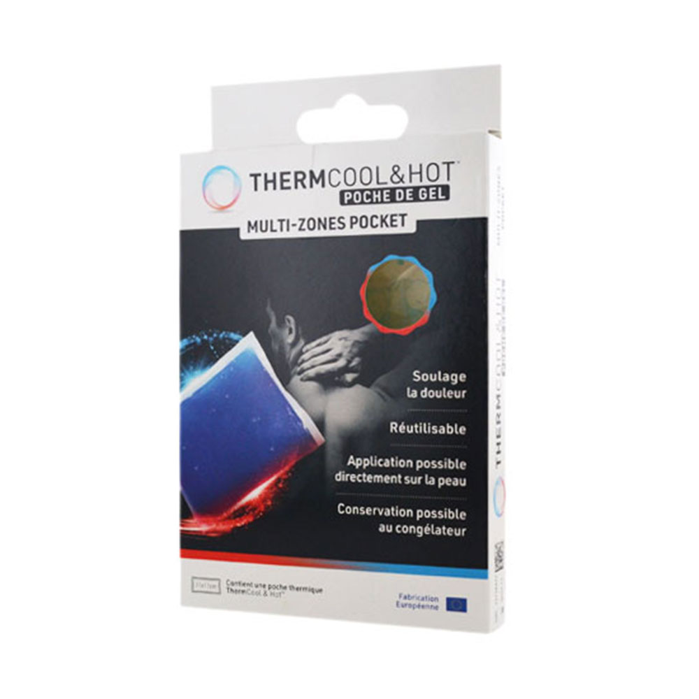 Bausch&Lomb ThermCool&Hot Compressa in gel riutilizzabile caldo/freddo x1 dimensioni 11x11 cm