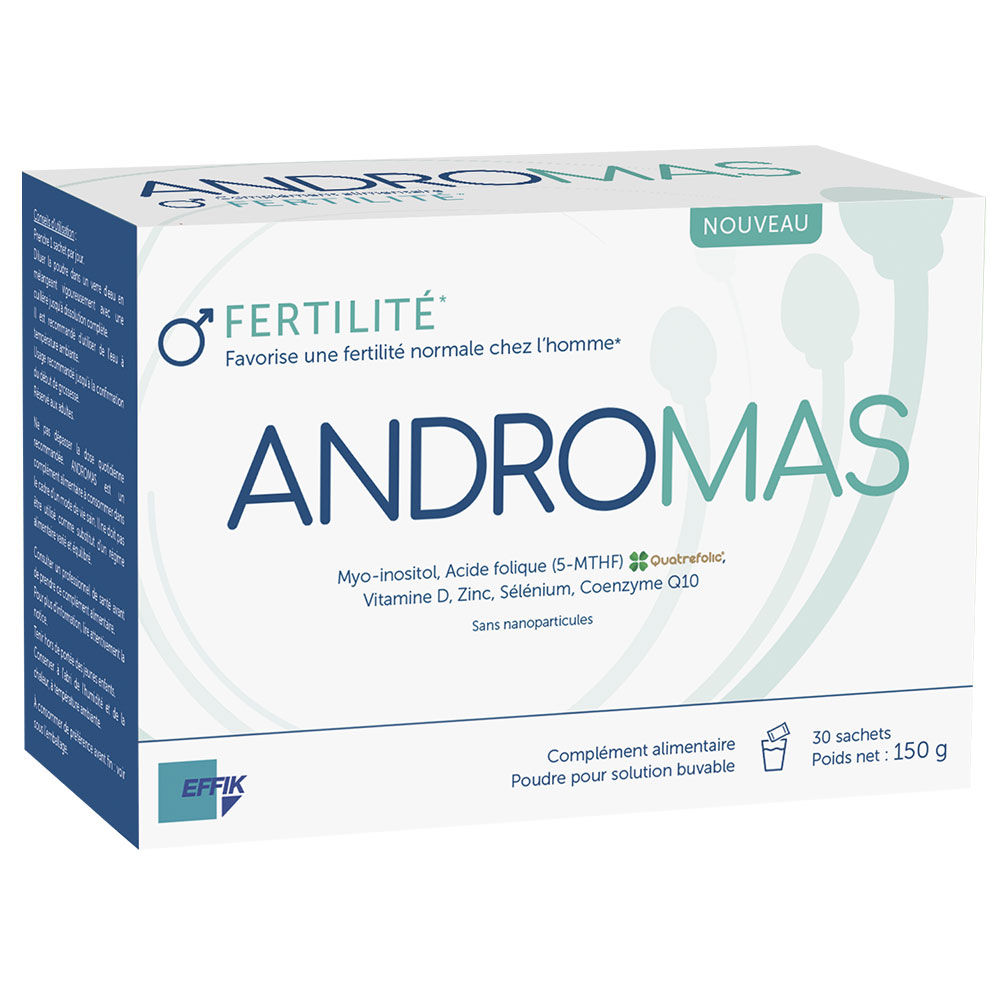 Effik Andromas fertilità e concezione uomo 30 bustine