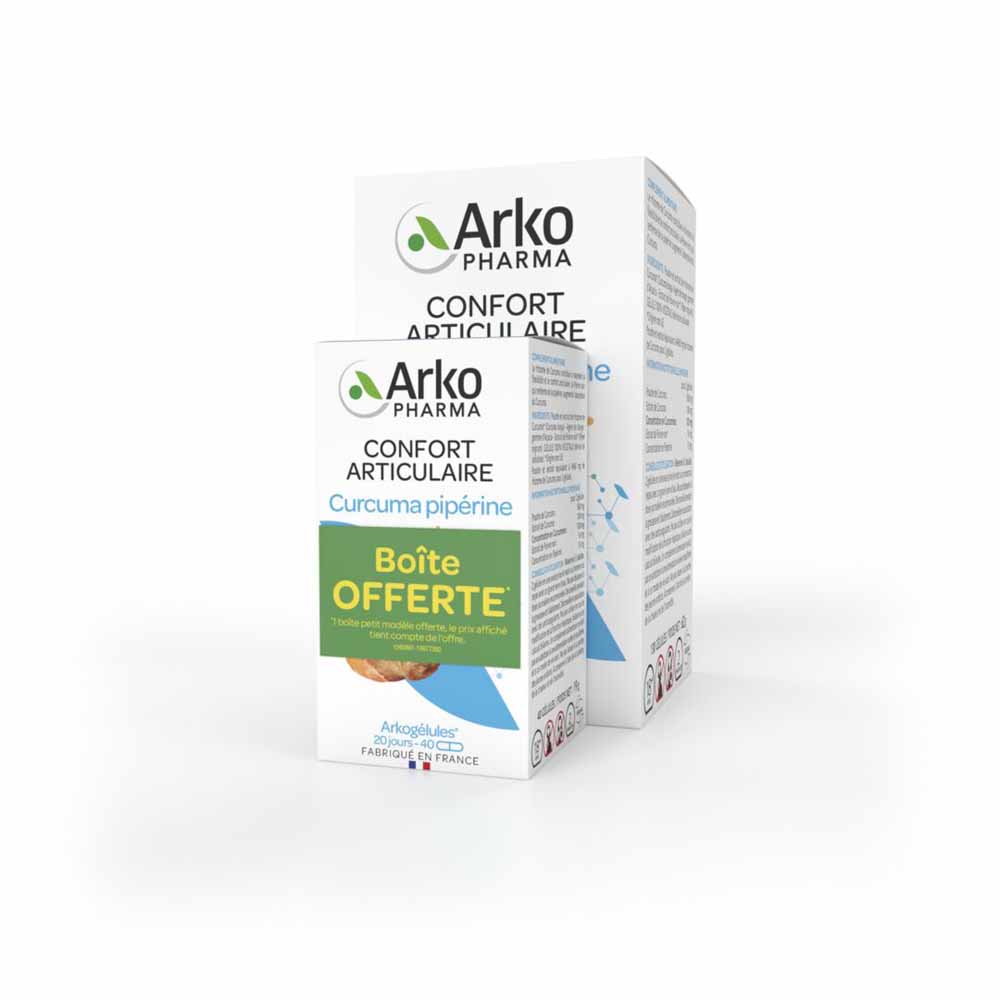 Arkopharma Arkocapsule Comfort articolare Curcuma Piperina 130+40 Capsule