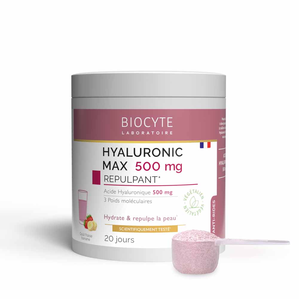 Biocyte Anti-rughe Maxi Ialuronico 20x14g Gusto Fragola e Banana 240g