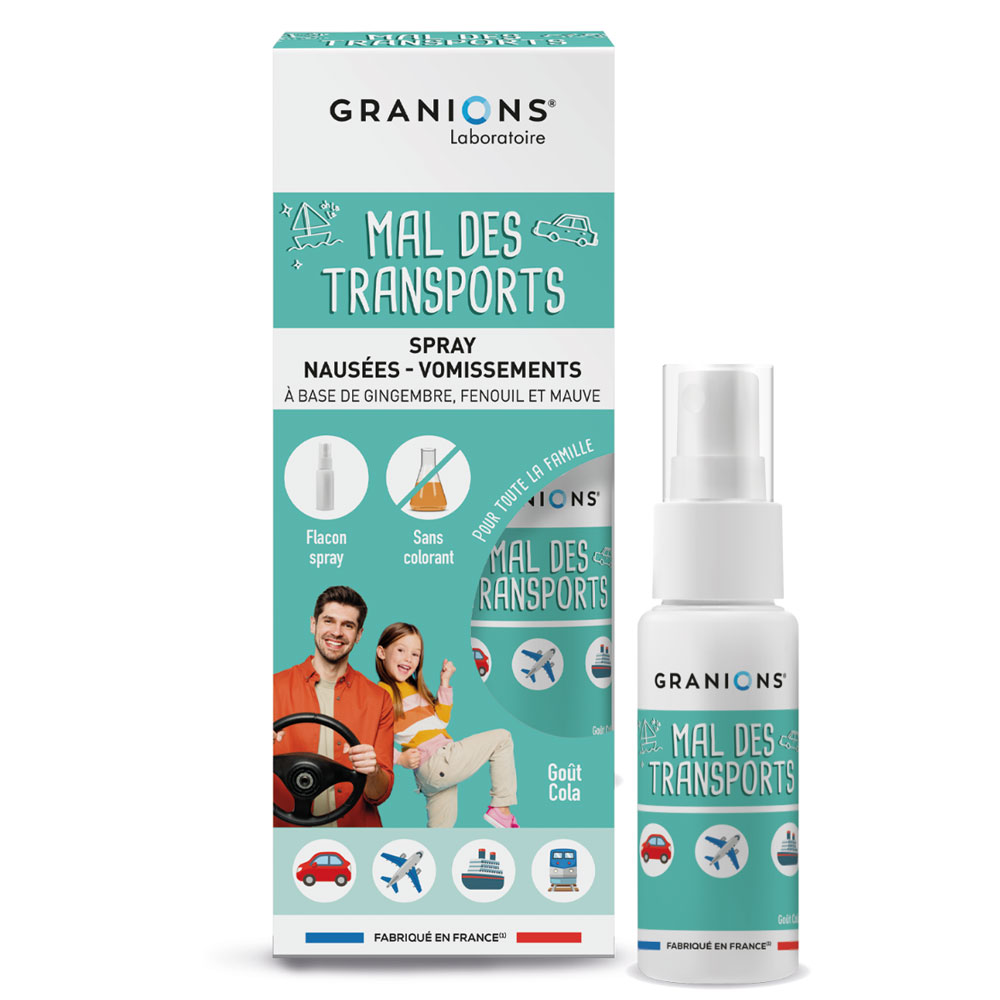 Granions Kid Spray contro il mal di viaggio 20ml