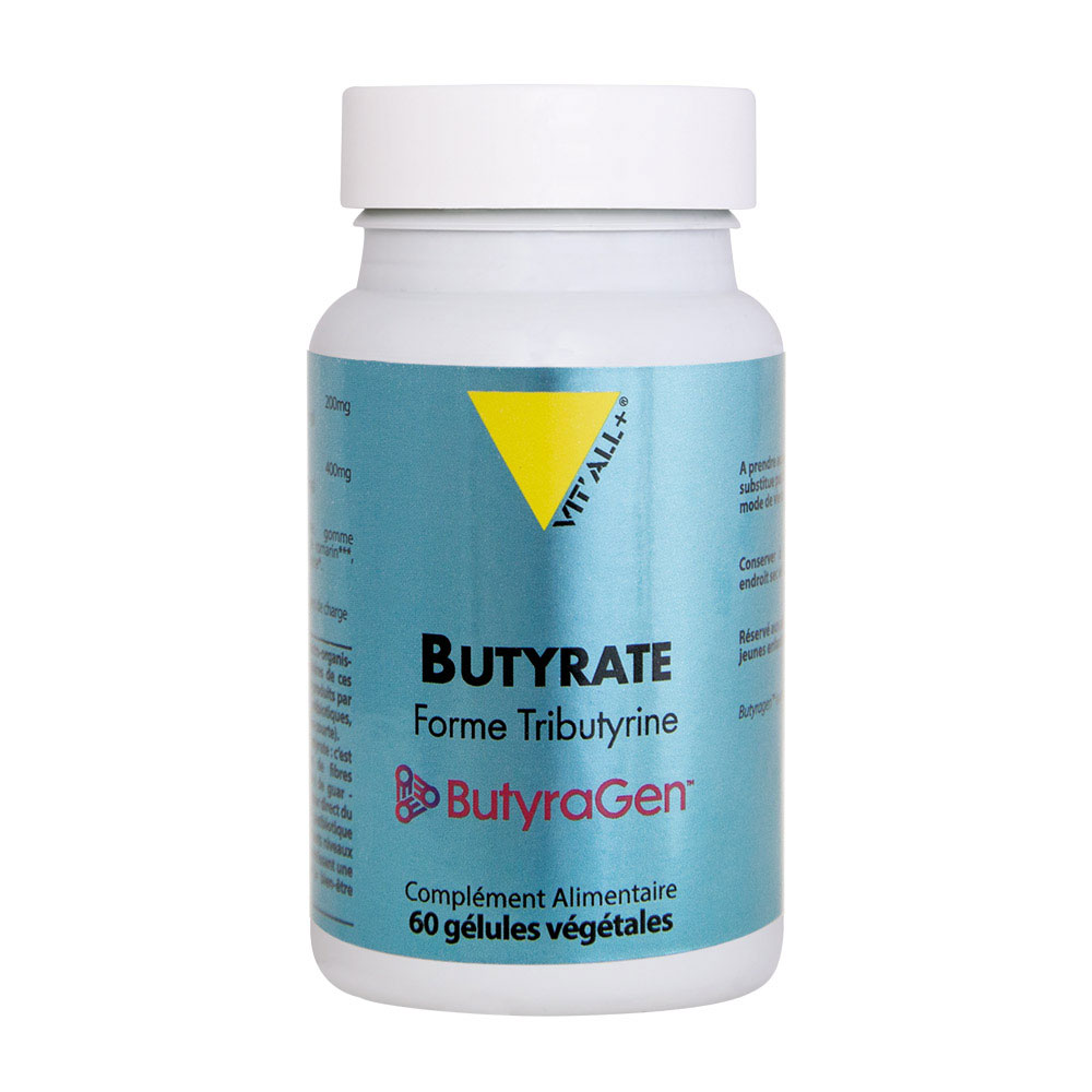 Vit'All+ Butyrate forma tributirina 60 capsule