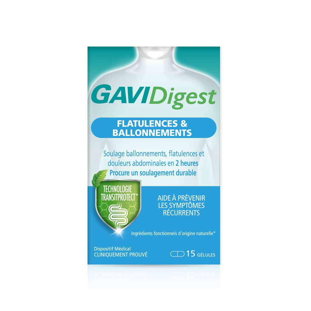 Gaviscon Gavidigest Flatulenza e gonfiore 15 capsule