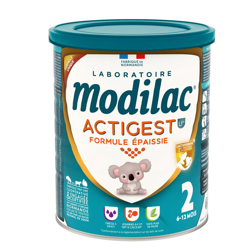 Modilac Actigest Latte in polvere Formula addensata 2 Da 6 a 12 mesi 800 g