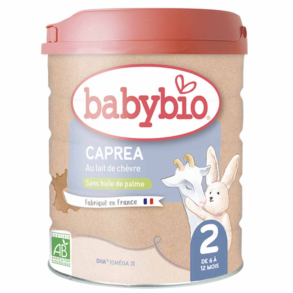Babybio Latte per l'Infanzia Latte in polvere Caprea 2 bio al latte di capra a partire dai 6 mesi 800 g