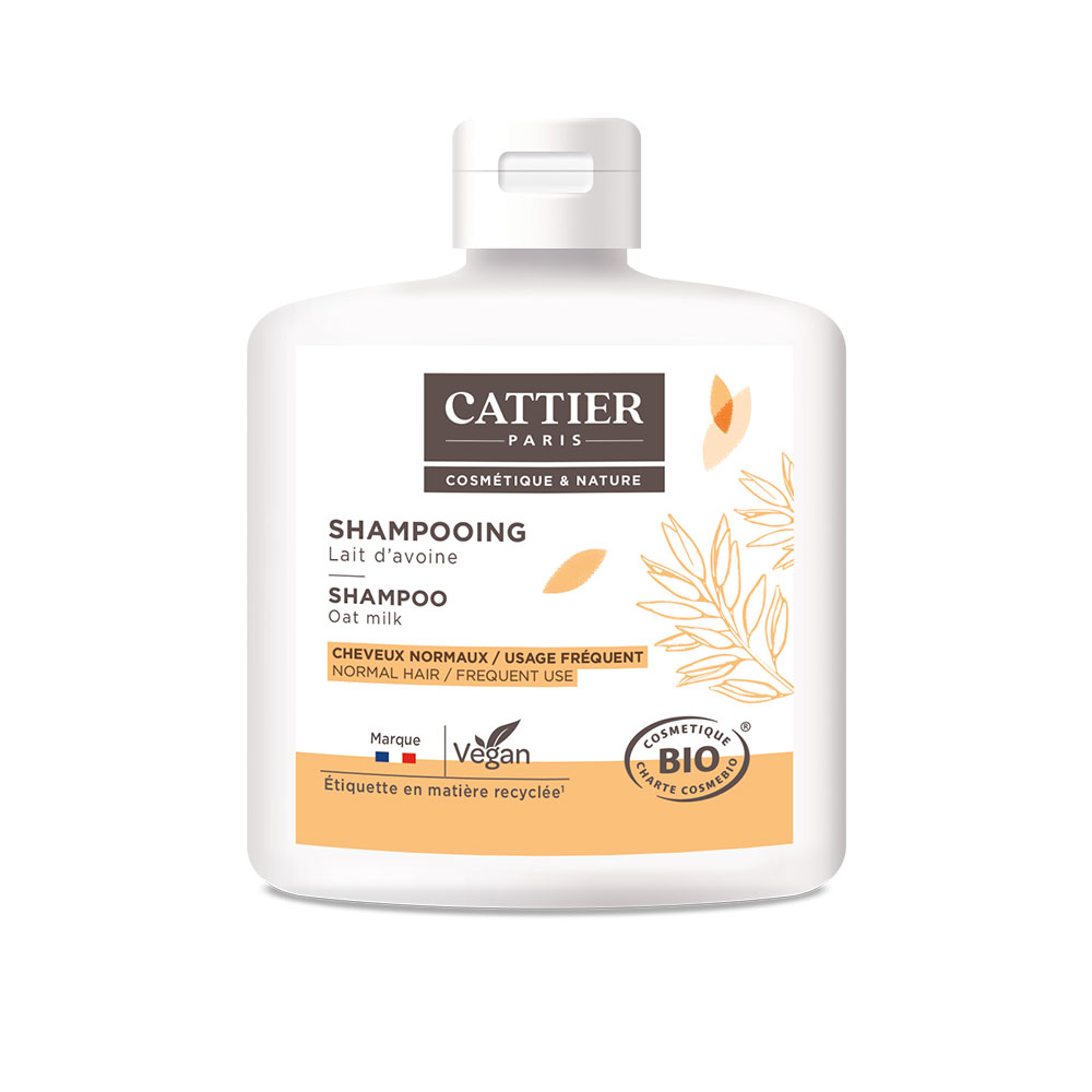 Cattier Shampoo Latte d'Avena biologico per uso frequente 250ml