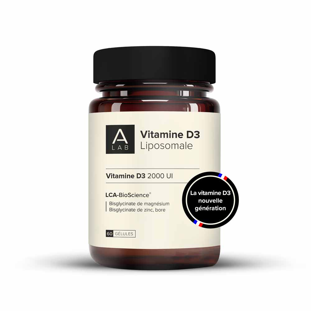A-LAB Vitamina D3 liposomiale 2000 UI per le difese immunitarie 60 capsule