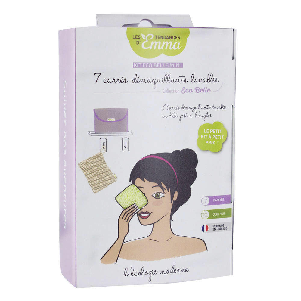Les Tendances D'Emma Eco Belle Mini kit di bastoncini struccanti in bambù x7