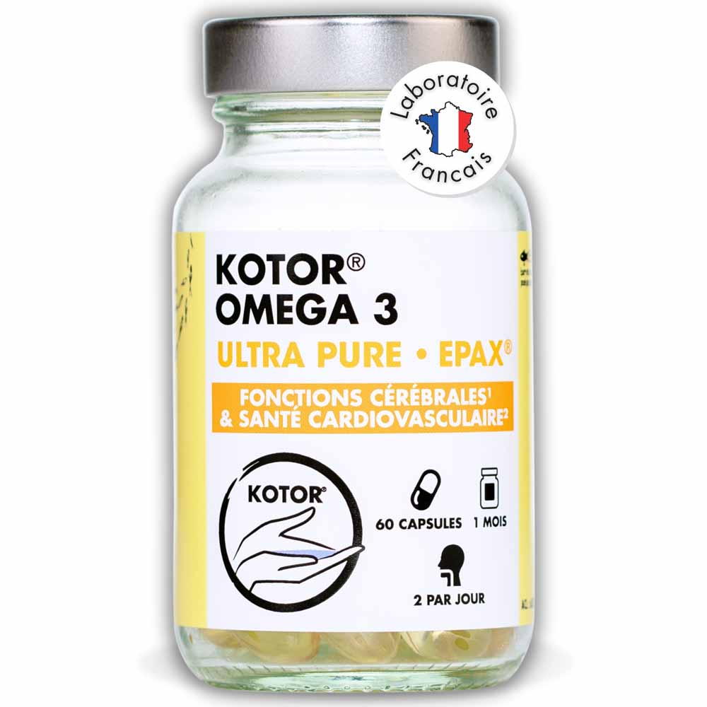 Kotor Pharma Omega 3 Epax Funzione cerebrale e salute cardiovascolare 60 capsule