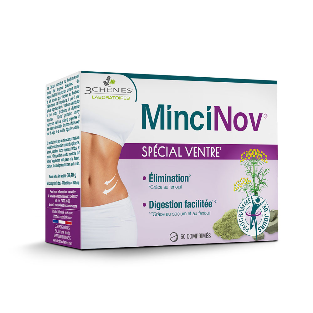 3 Chênes Special ventre piatto 60 Compresse